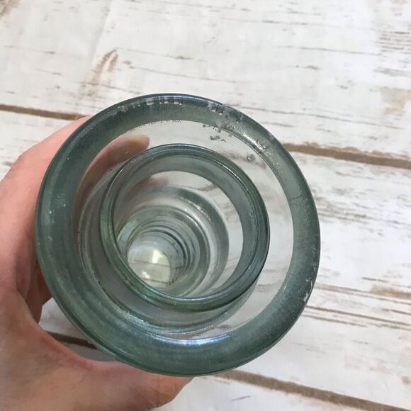 Vintage Clear Glass Insulator Armstrong - Picture 8 of 9